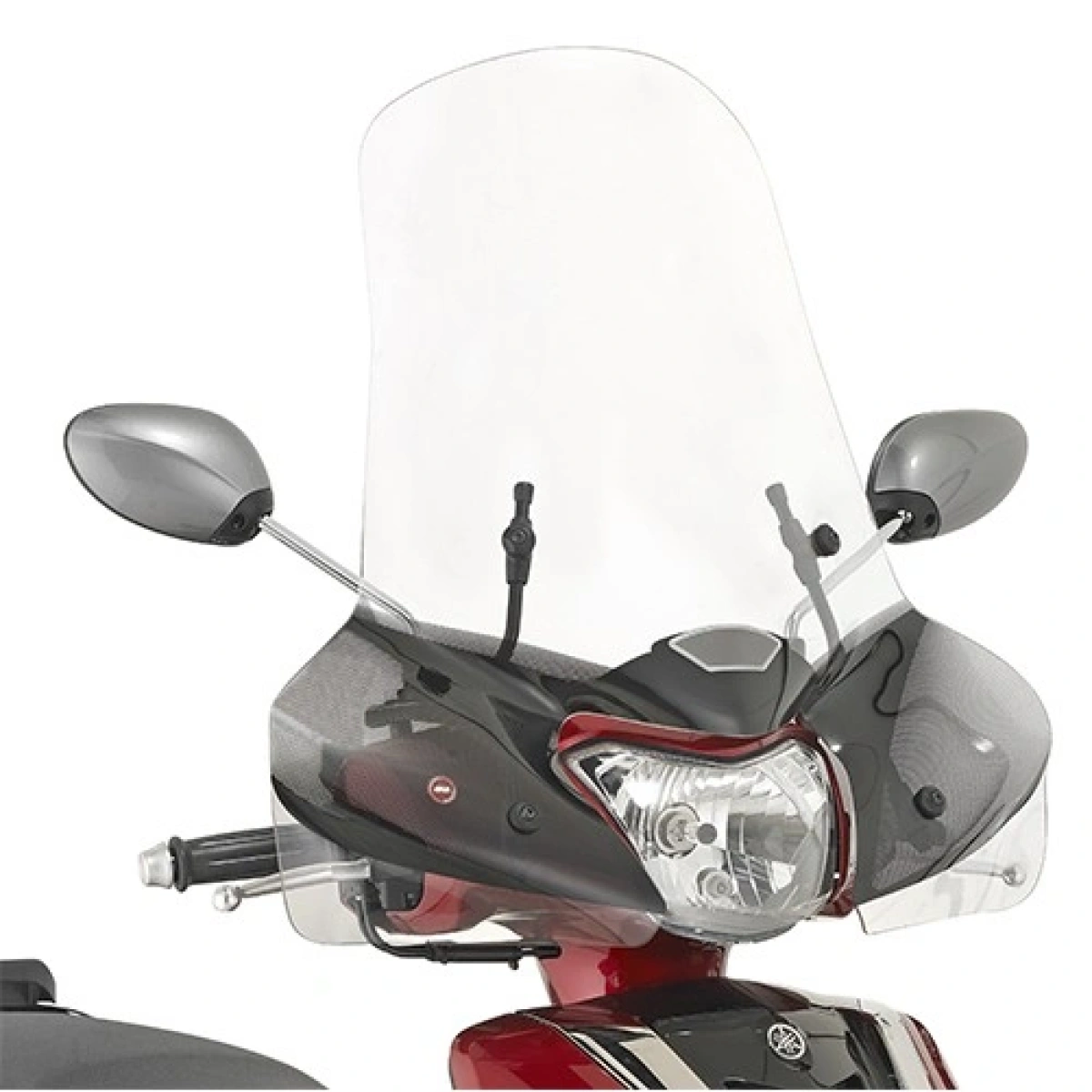 308AK číre plexi HONDA VISION 50-110 (11-26)  SH 300i (07-14) - A307AK - montáž pre SH300 (07-10)
