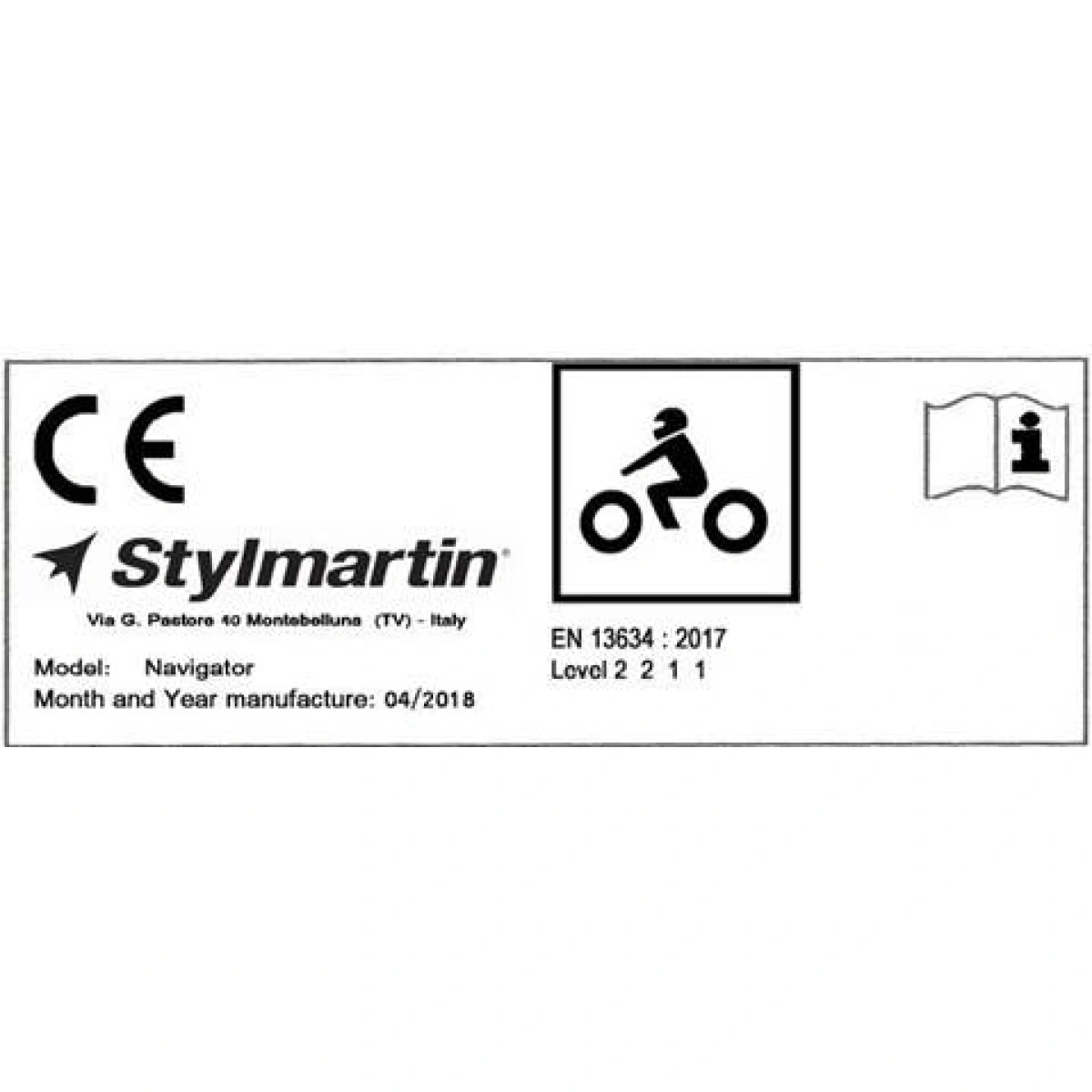 NAVIGATOR – čierne moto topánky STYLMARTIN
