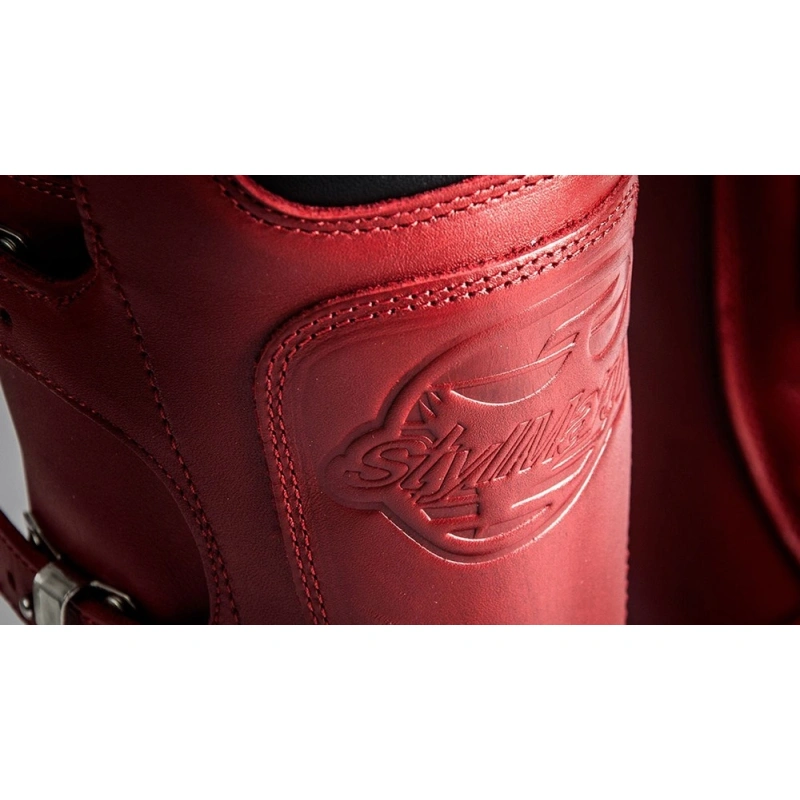 CONTINENTAL - červené moto topánky Stylmartin