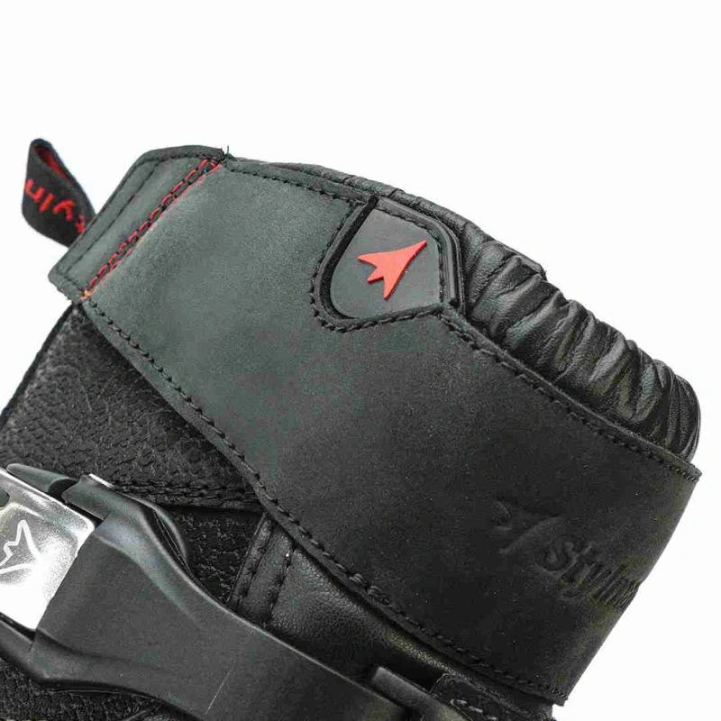 NAVAJO EVO LOW w.p. - čierne kožené moto enduro topánky Stylmartin