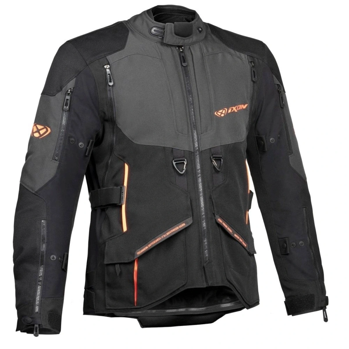 RAGNAR 1111 – pánska čierna moto bunda Ixon