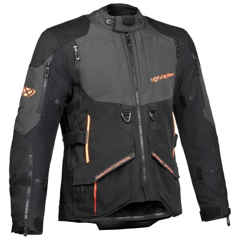 RAGNAR 1111 – pánska čierna moto bunda Ixon