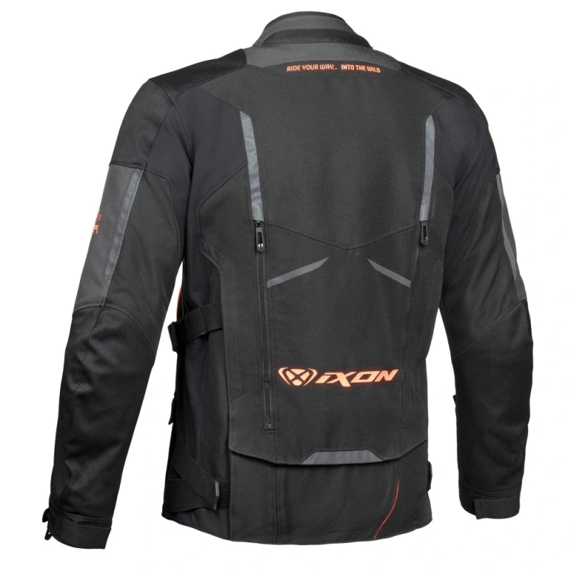 RAGNAR 1111 – pánska čierna moto bunda Ixon