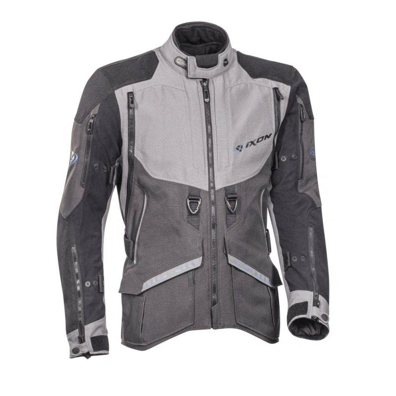 RAGNAR 4053 - pánska sivá moto bunda Ixon