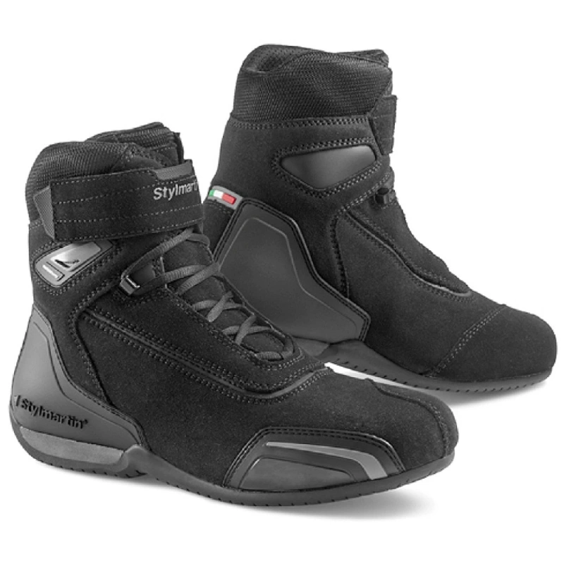 VELOX WP – čierne kožené moto topánky Stylmartin
