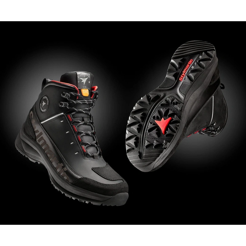VERTIGO WP - čierne outdoor moto topánky Stylmartin