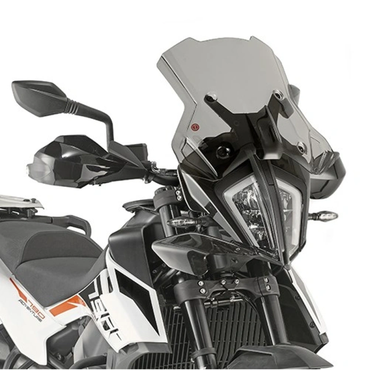 7710DK dymové plexi KTM 390 / 790 / 890 Adventure / R (19-24)