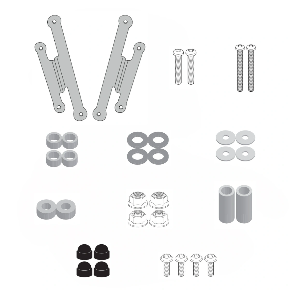 A4138AK kit pre plexi 1221AK KAWASAKI Z 650 S  (26)