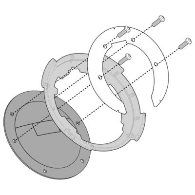 BF54K - YAMAHA MT-03 321 (20-26) - redukcia pre tankvak tanklock KAPPA