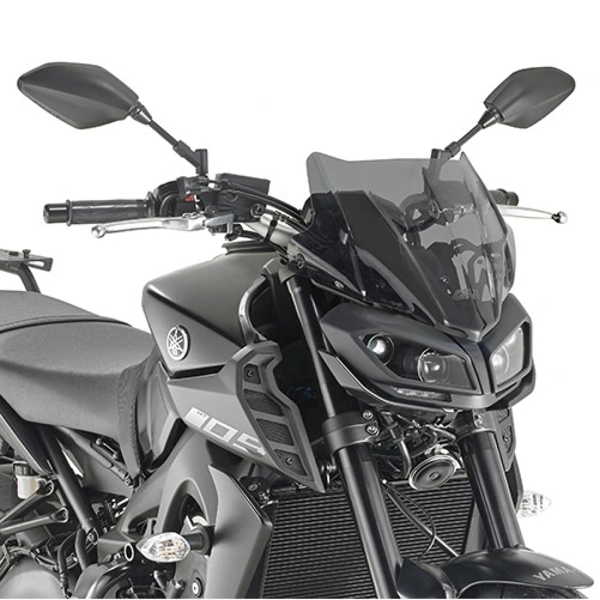 KA2132 dymové plexi YAMAHA MT-09 (17-20)
