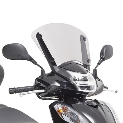 KD1100ST číre plexi HONDA SH 300i (15-20)