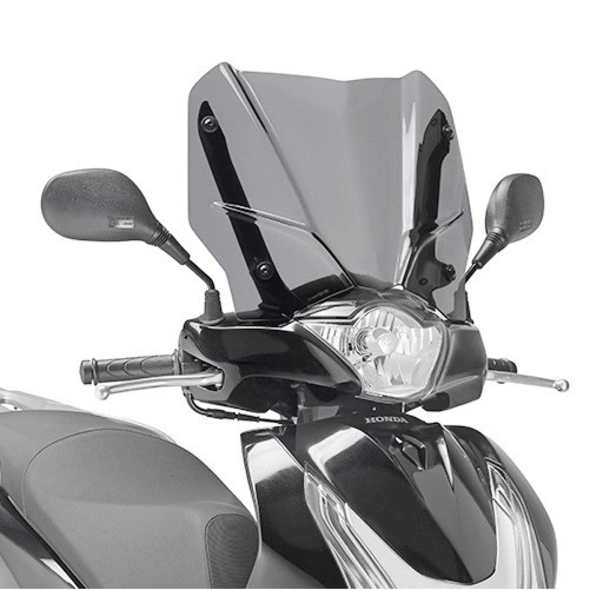 KD1128S dymové plexi HONDA SH 125i - 150i (12-16)