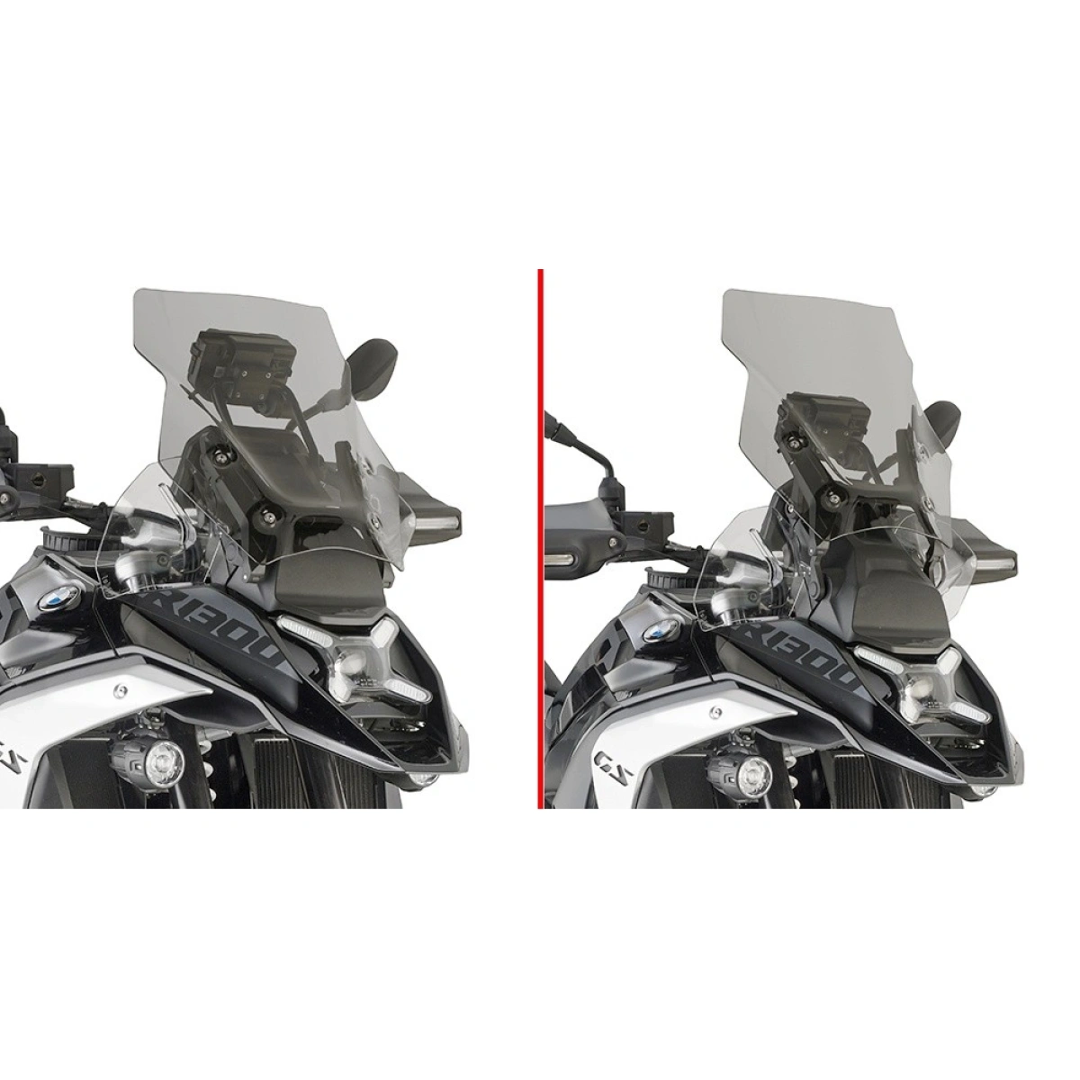 KD5143S dymové plexi BMW R 1300 GS / Adventure (24-26)