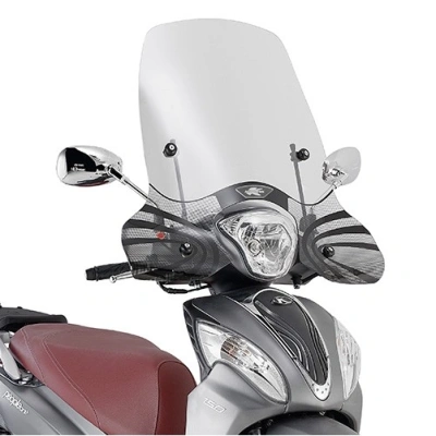 KD6116ST číre plexi KYMCO People One 125 / 150  (13-25)