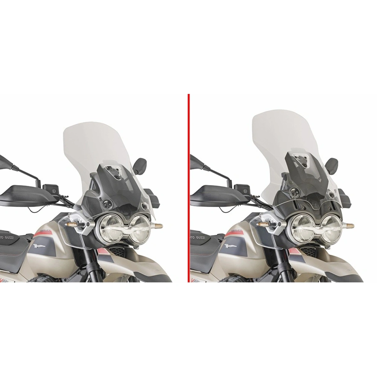 KD8209ST číre plexi MOTO GUZZI V85 TT (24-26)