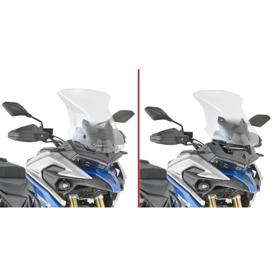 KD9257ST číre plexi VOGE Valico 525 DSX / 625 DSX (23-26)
