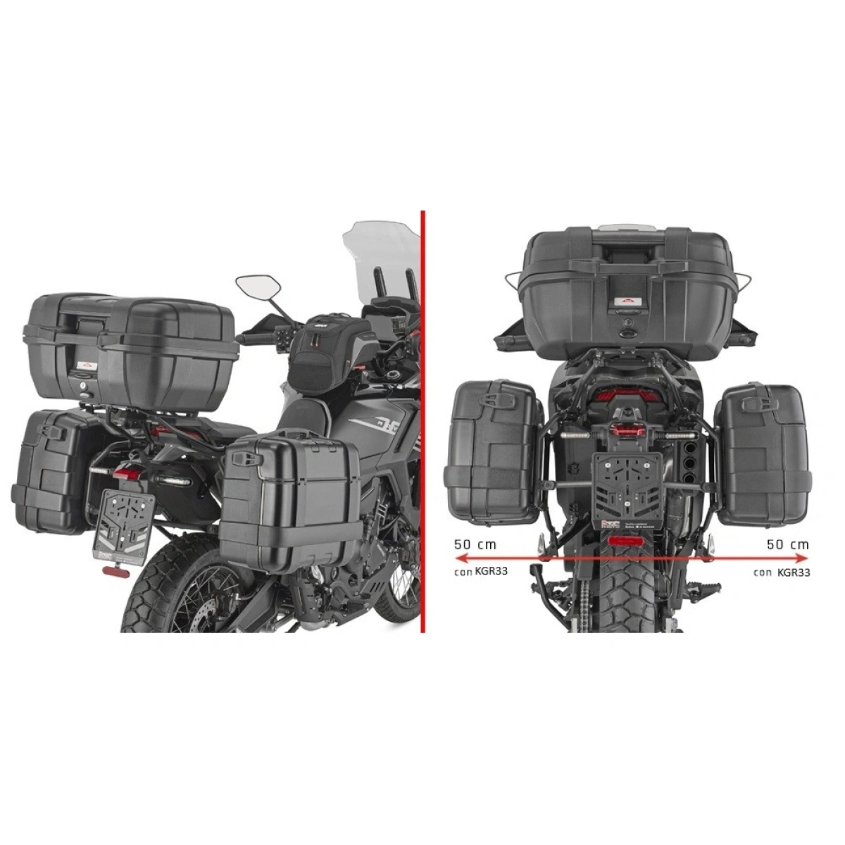 KLO7607MK nosič bočných kufrov ZONTES 703 F (25-26)