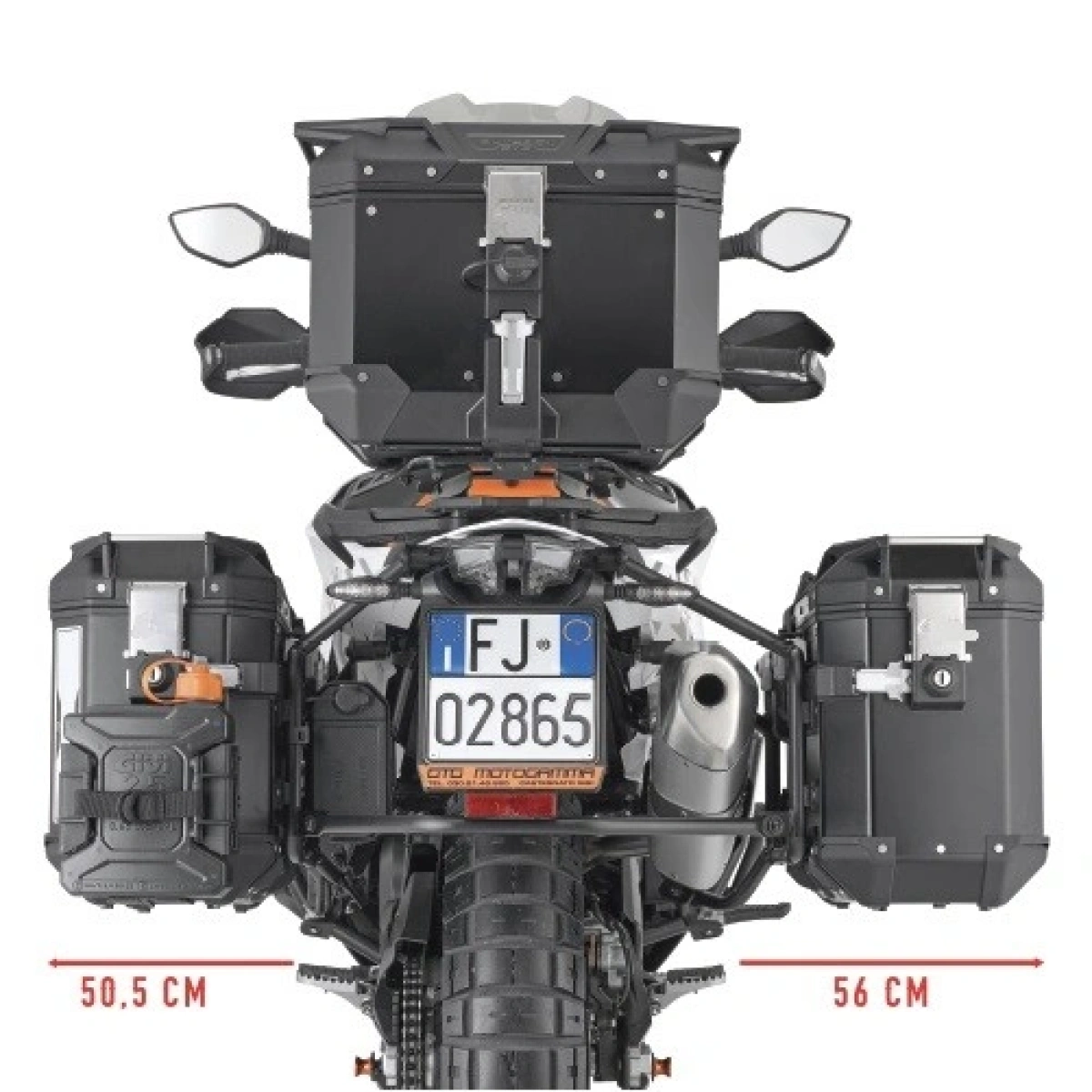 KLO7717CAM nosič bočných kufrov KTM 790 / 890 Adventure / 890 SMT (19-26)