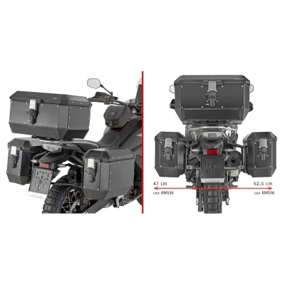 KLO9230MK nosič bočných kufrov CFMOTO 800 MT-X / 1000 MT-X (25-26)
