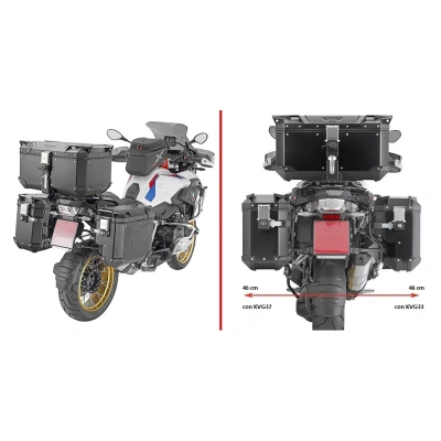 KLOS5108CAM nosič bočných kufrov BMW R 1200 GS / Adventure (13-18) / 1250 GS / Adventure (19-24)