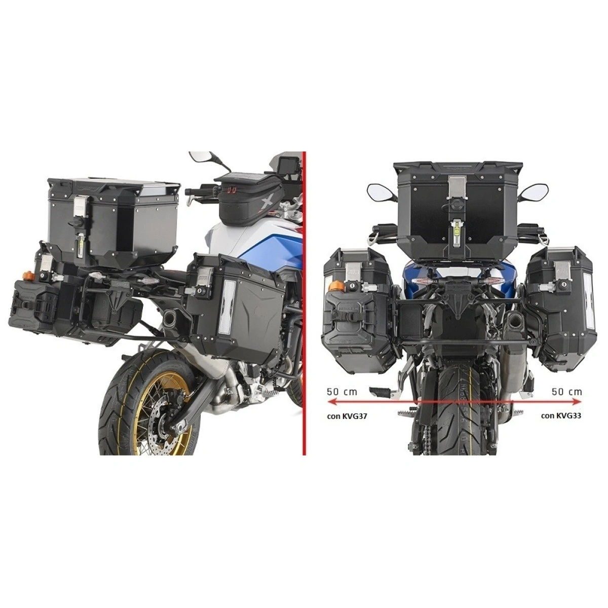 KLOS5145CAM nosič bočných kufrov BMW F 900 GS (24-26)