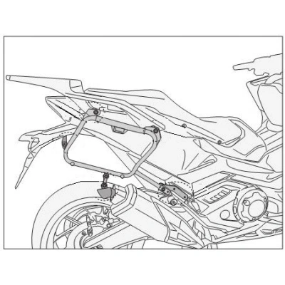 KLX1186 nosič bočných kufrov HONDA FORZA 750 (21-24)