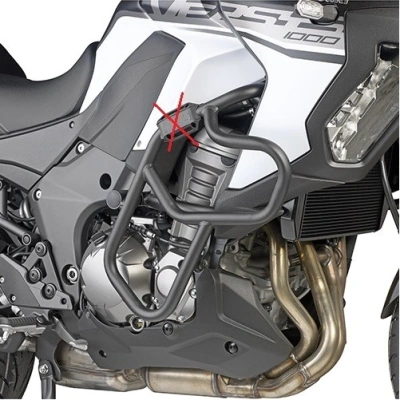 KN4126 padací rám KAWASAKI Versys 1000 / 1000 SE / 1100 (19-26)