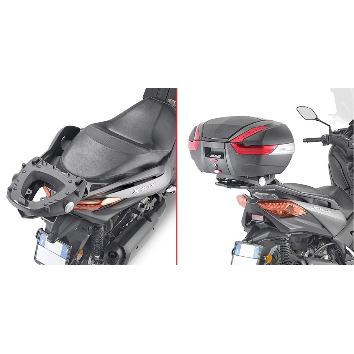 KR2150 nosič kufra YAMAHA X-MAX 125-300-400  (17-22) / Tracer 7 GT (24)
