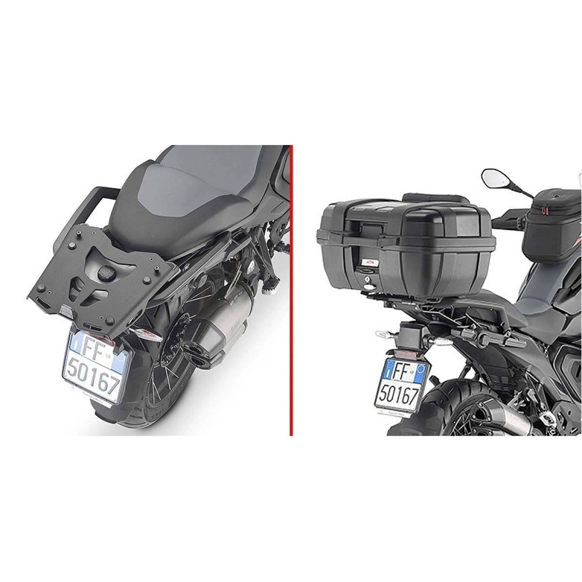 KRA5143 nosič kufra BMW R 1300 GS / Adventure / 1300 RS / C 400 X / GT (24-26)