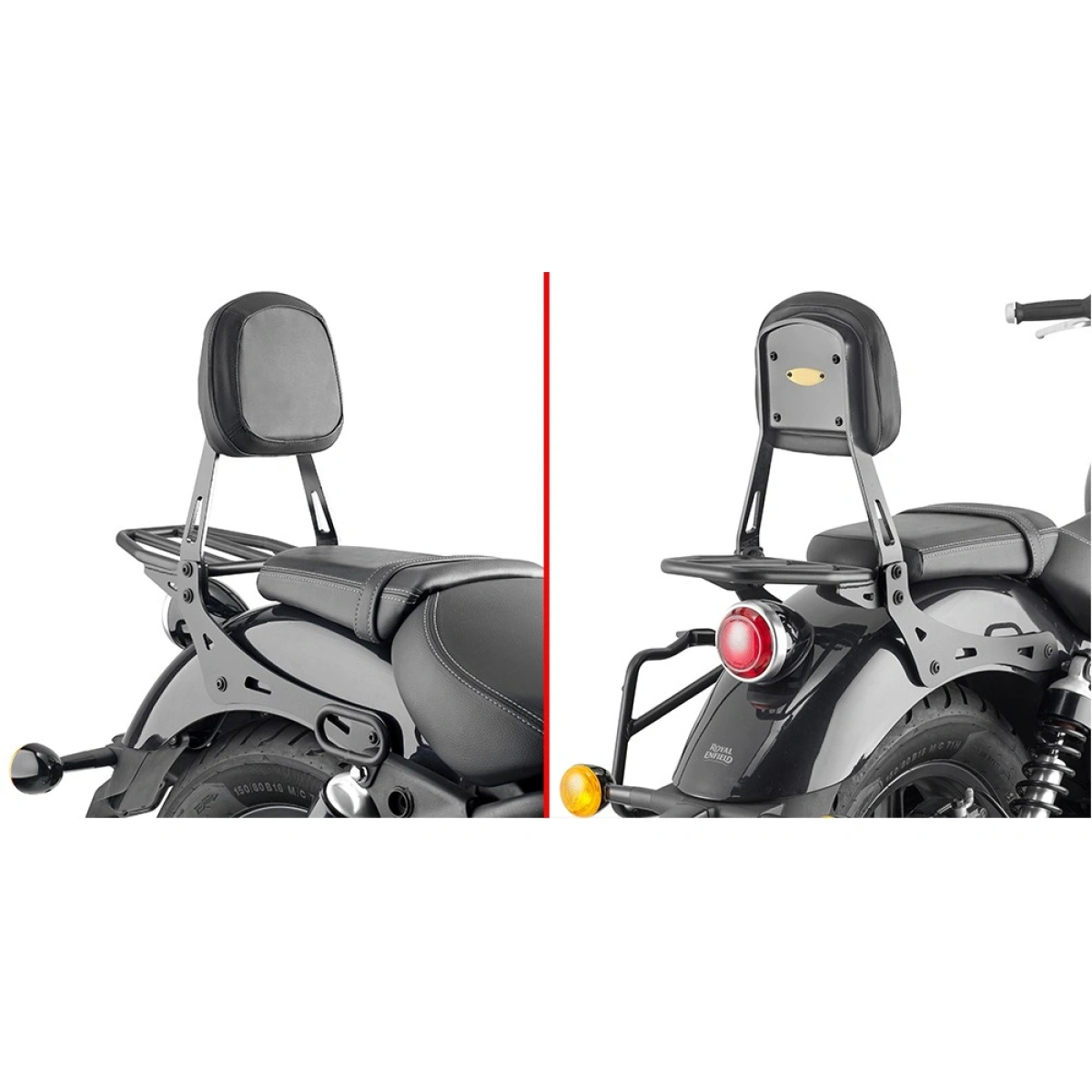 KTS9058B opierka chrbta s nosičom ROYAL ENFIELD Super Meteor 650 (23-26)