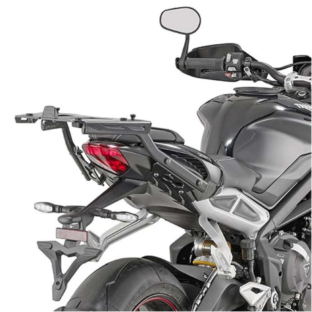 KZ6412 nosič kufra TRIUMPH Street Triple 765 (17-19) R / RS / RX (25-26)
