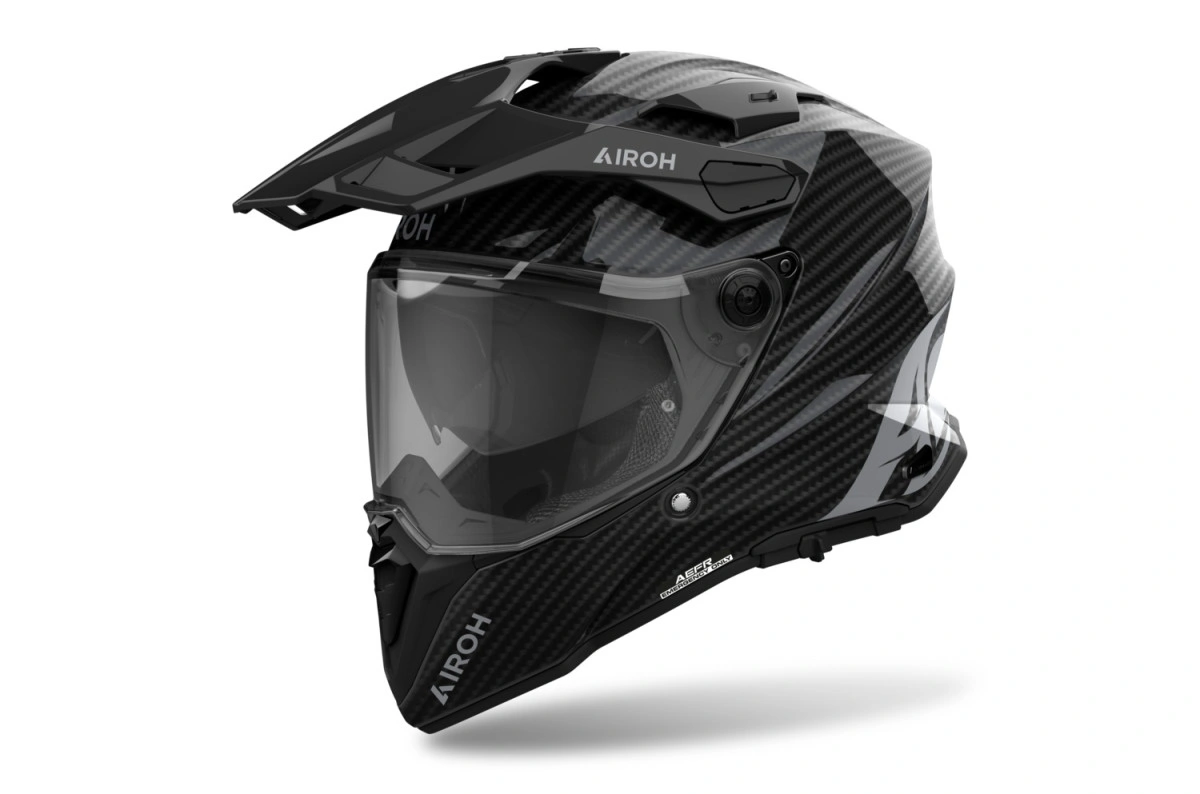 prilba COMMANDER 2 Carbon, AIROH (lesklá) 2026